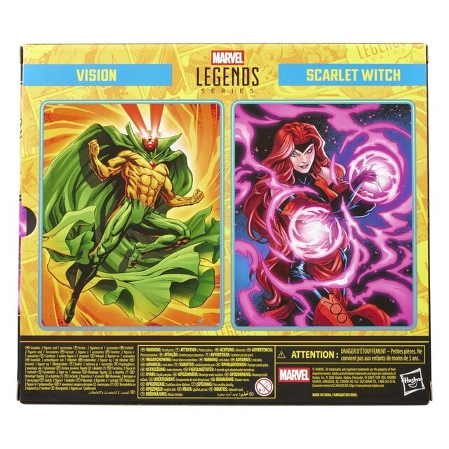 Avengers Marvel Legends Series Vision & Scarlet Witch Action Figure 2-Pack 15cm