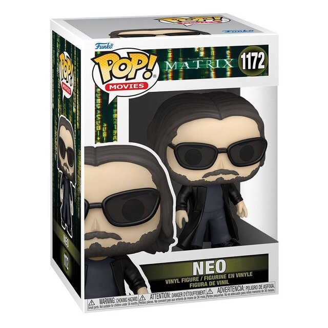 POP! Movies The Matrix 4 Neo #1172 Vinyl Figure 10cm
