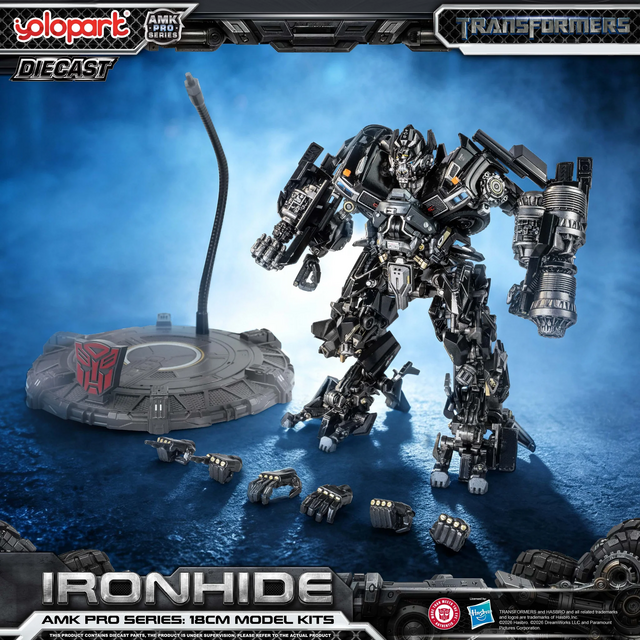 Transformers (2007) AMK PRO Series Plastic Model Kit Ironhide 18cm