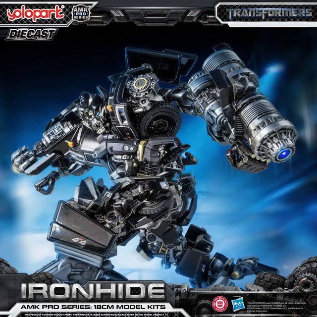 Transformers (2007) AMK PRO Series Plastic Model Kit Ironhide 18cm