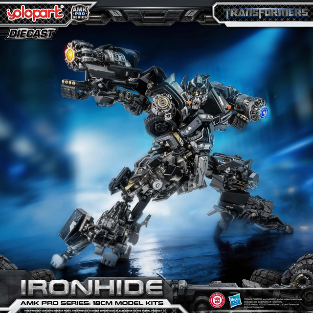 Transformers (2007) AMK PRO Series Plastic Model Kit Ironhide 18cm