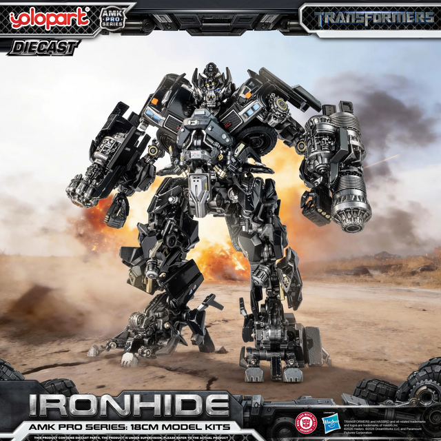 Transformers (2007) AMK PRO Series Plastic Model Kit Ironhide 18cm