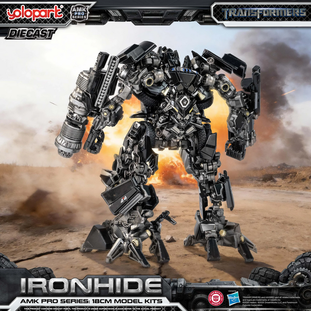 Transformers (2007) AMK PRO Series Plastic Model Kit Ironhide 18cm