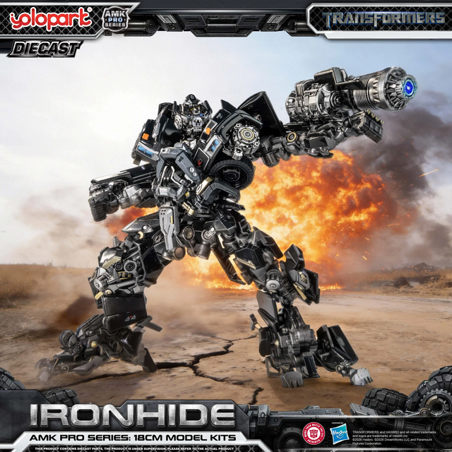 Transformers (2007) AMK PRO Series Plastic Model Kit Ironhide 18cm