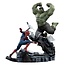 Iron Studios Marvel Comics Art Scale Statue 1/10 Spider-Man vs Hulk 38 cm