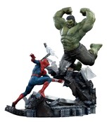 Marvel Comics Art Scale Statue 1/10 Spider-Man vs Hulk 38 cm
