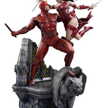 Marvel Comics Diorama Daredevil & Elektra