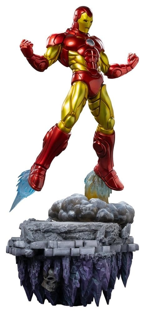 Iron Studios Marvel Comics BDS Art Scale Statue Iron Man Deluxe