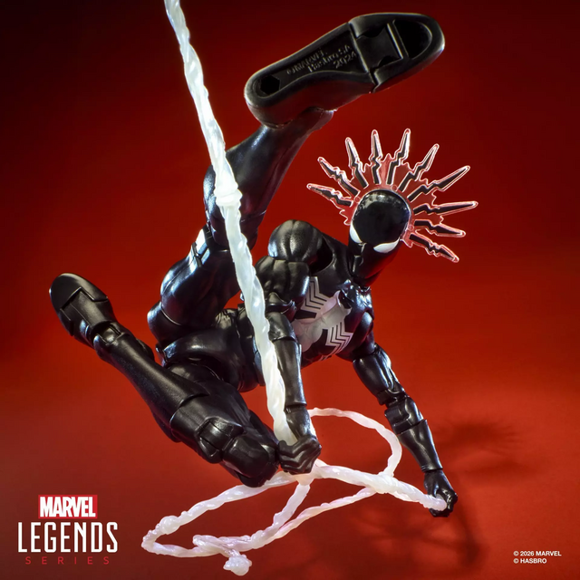Marvel Legends Maximum Series Symbiote Spider-Man Action Figure 15cm