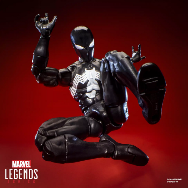Marvel Legends Maximum Series Symbiote Spider-Man Action Figure 15cm
