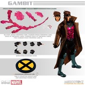 Marvel One:12 Collective Gambit Action Figure 17cm