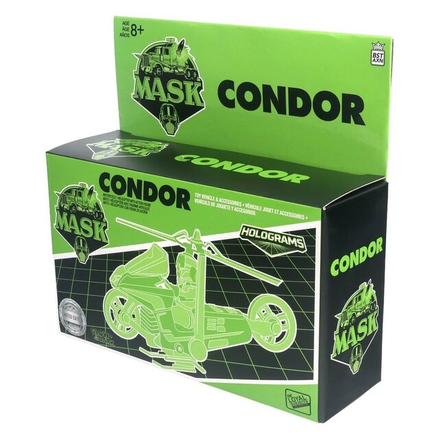 M.A.S.K. Vehicle Condor Hologram Variant (Glow in the Dark)
