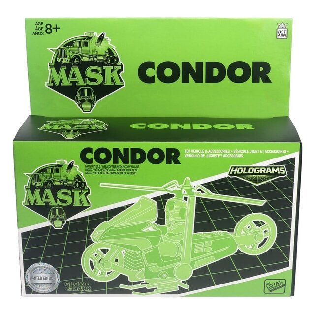 M.A.S.K. Vehicle Condor Hologram Variant (Glow in the Dark)