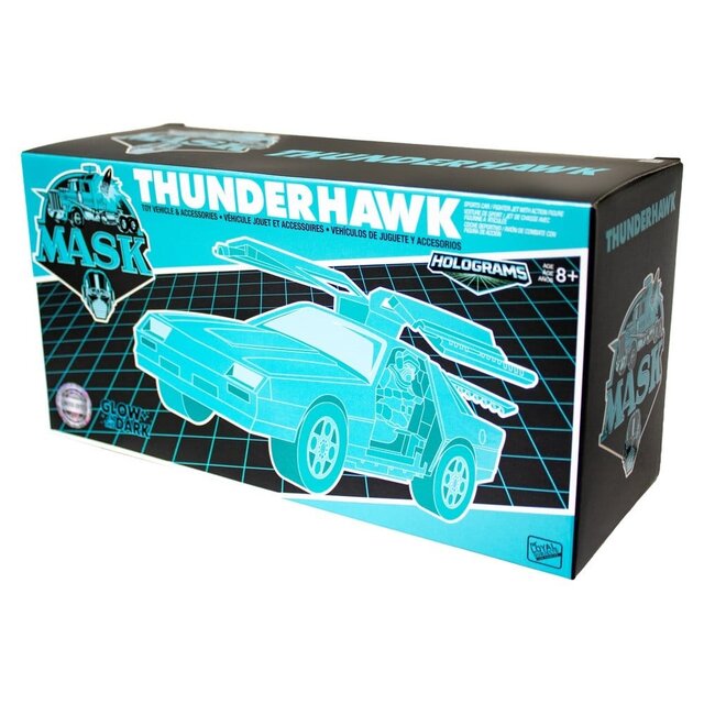 M.A.S.K. Vehicle Thunderhawk Hologram Variant (Glow in the Dark)