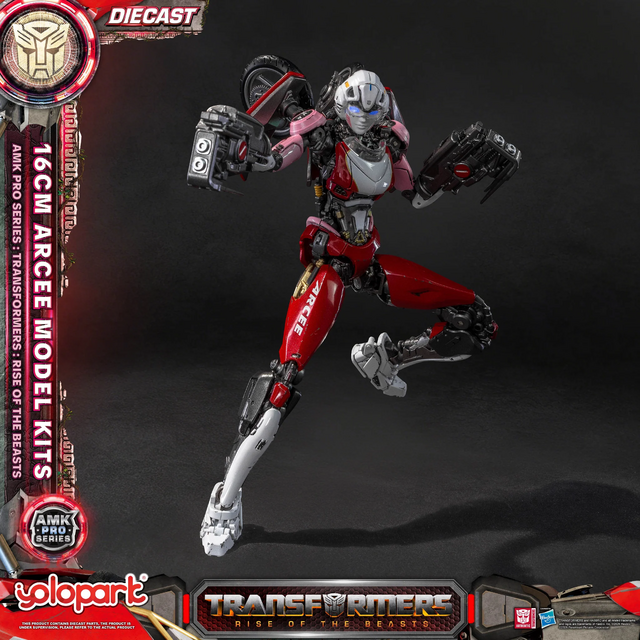 Transformers Rise of the Beasts AMK PRO Series Plastic Model Kit Arcee 15cm