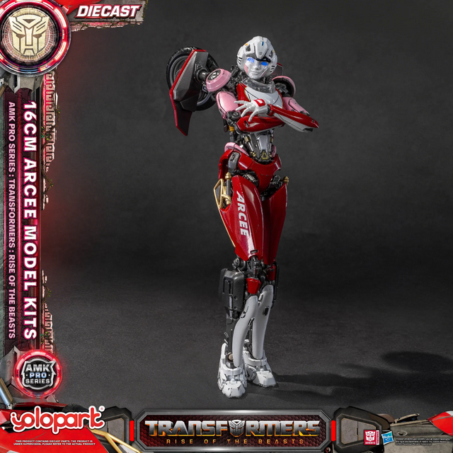 Transformers Rise of the Beasts AMK PRO Series Plastic Model Kit Arcee 15cm