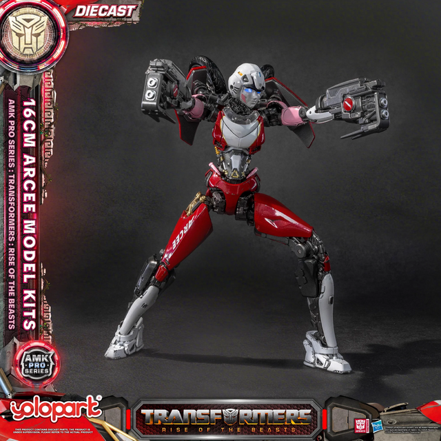 Transformers Rise of the Beasts AMK PRO Series Plastic Model Kit Arcee 15cm