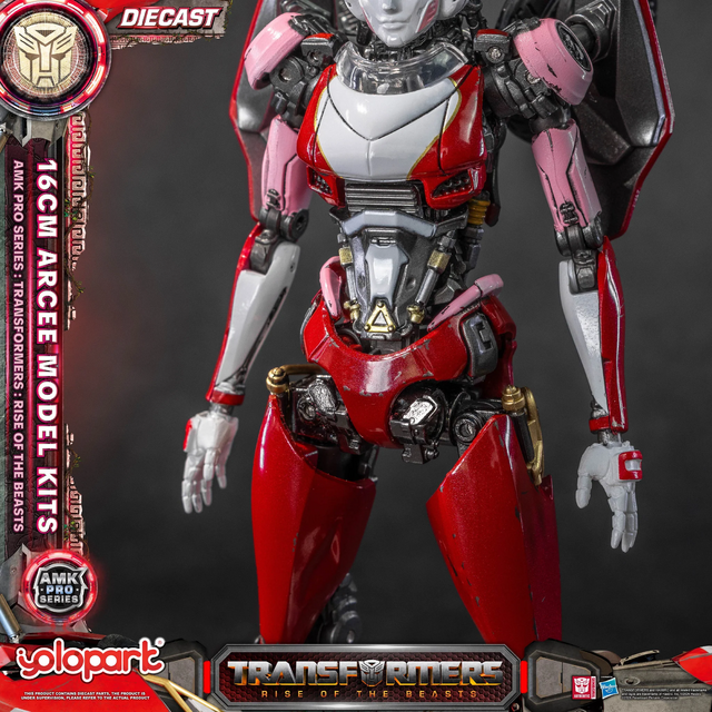 Transformers Rise of the Beasts AMK PRO Series Plastic Model Kit Arcee 15cm