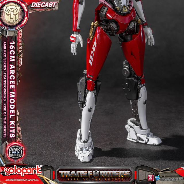 Transformers Rise of the Beasts AMK PRO Series Plastic Model Kit Arcee 15cm