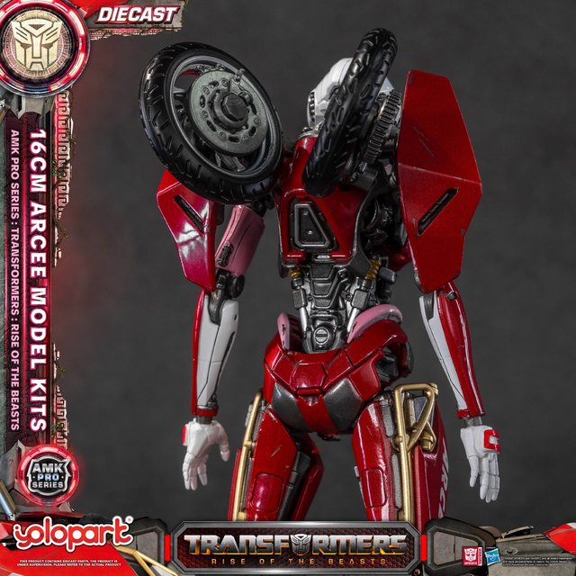 Transformers Rise of the Beasts AMK PRO Series Plastic Model Kit Arcee 15cm