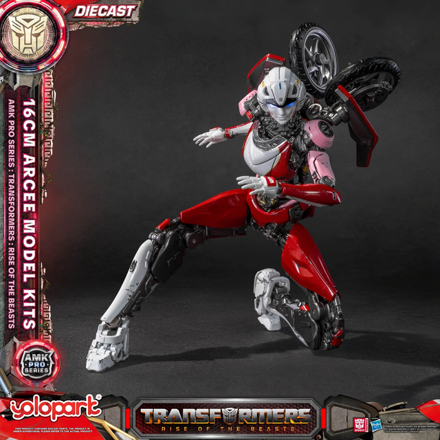 Transformers Rise of the Beasts AMK PRO Series Plastic Model Kit Arcee 15cm