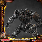 Transformers Rise of the Beasts AMK PRO Series Plastic Model Kit Scourge (Oversea Version) 22cm