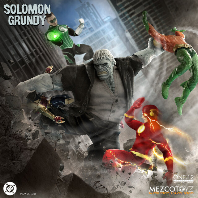 DC Comics One:12 Collective Solomon Grundy Action Figure 20cm
