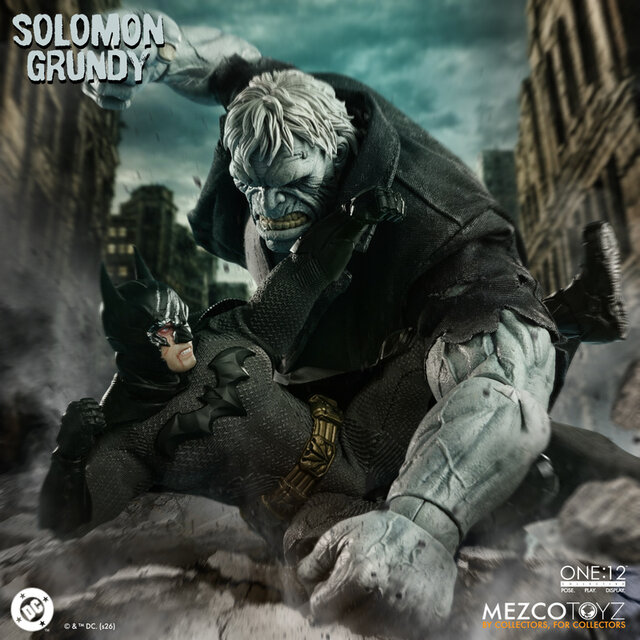 DC Comics One:12 Collective Solomon Grundy Action Figure 20cm