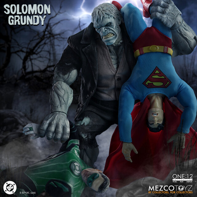 DC Comics One:12 Collective Solomon Grundy Action Figure 20cm