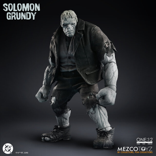 DC Comics One:12 Collective Solomon Grundy Action Figure 20cm