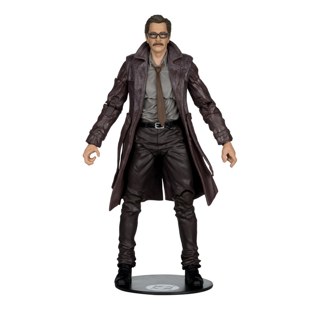 DC Multiverse Deluxe Theatrical Edition Commissioner James Gordon (The Dark Knight) Action Figure 18cm