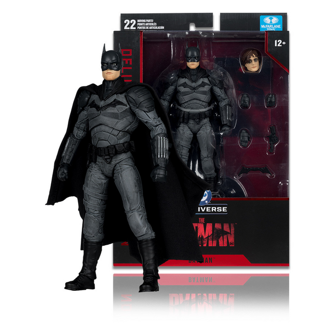 DC Multiverse Deluxe Theatrical Edition Batman (The Batman) Action Figure 18cm