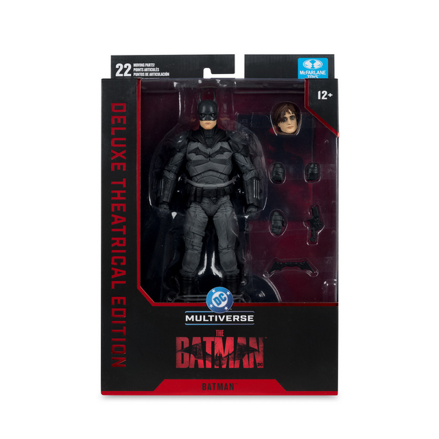 DC Multiverse Deluxe Theatrical Edition Batman (The Batman) Action Figure 18cm