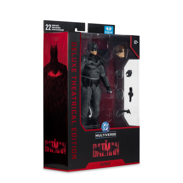 DC Multiverse Deluxe Theatrical Edition Batman (The Batman) Action Figure 18cm