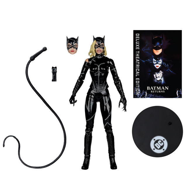 DC Multiverse Deluxe Theatrical Edition Batman Returns Catwoman (Battle Damage) Action Figure 17cm