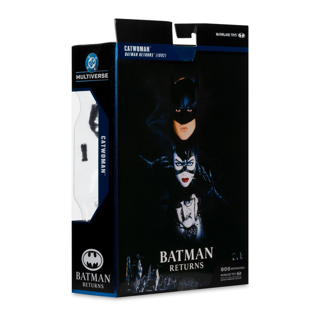 DC Multiverse Deluxe Theatrical Edition Batman Returns Catwoman (Battle Damage) Action Figure 17cm