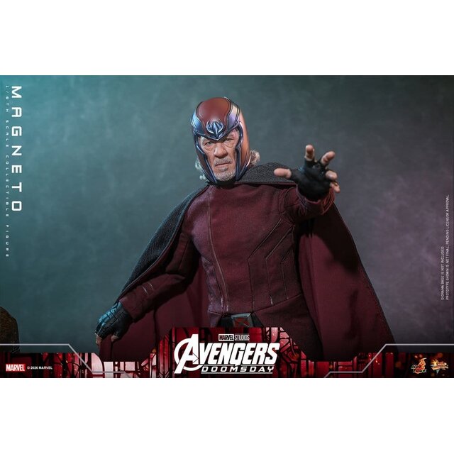 Avengers: Doomsday Movie Masterpiece 1/6 Magneto Action Figure 30cm