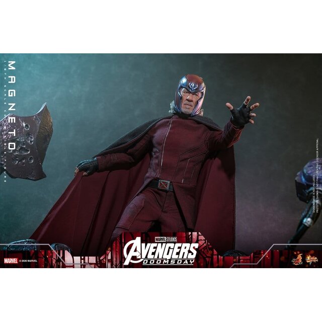 Avengers: Doomsday Movie Masterpiece 1/6 Magneto Action Figure 30cm