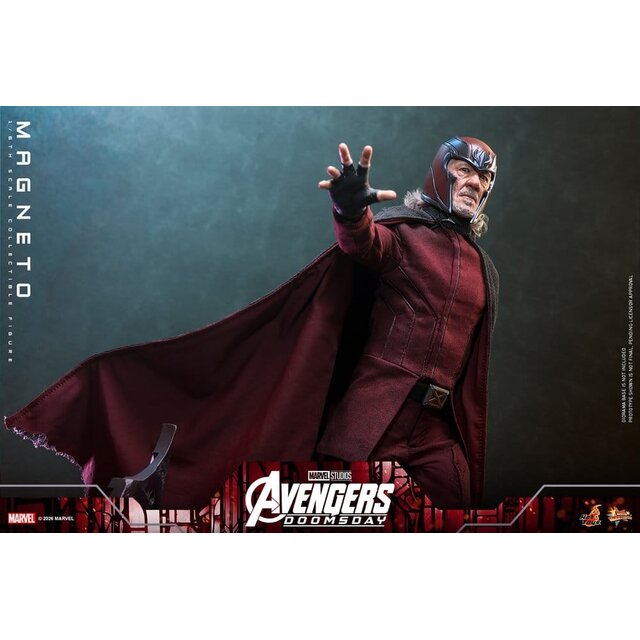 Avengers: Doomsday Movie Masterpiece 1/6 Magneto Action Figure 30cm