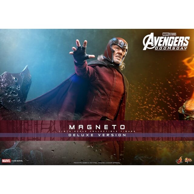 Avengers: Doomsday Movie Masterpiece 1/6 Magneto (Deluxe Version) Action Figure 30cm