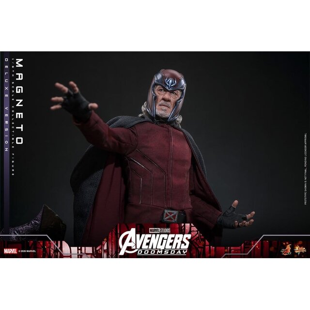 Avengers: Doomsday Movie Masterpiece 1/6 Magneto (Deluxe Version) Action Figure 30cm