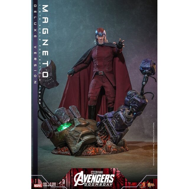 Avengers: Doomsday Movie Masterpiece 1/6 Magneto (Deluxe Version) Action Figure 30cm