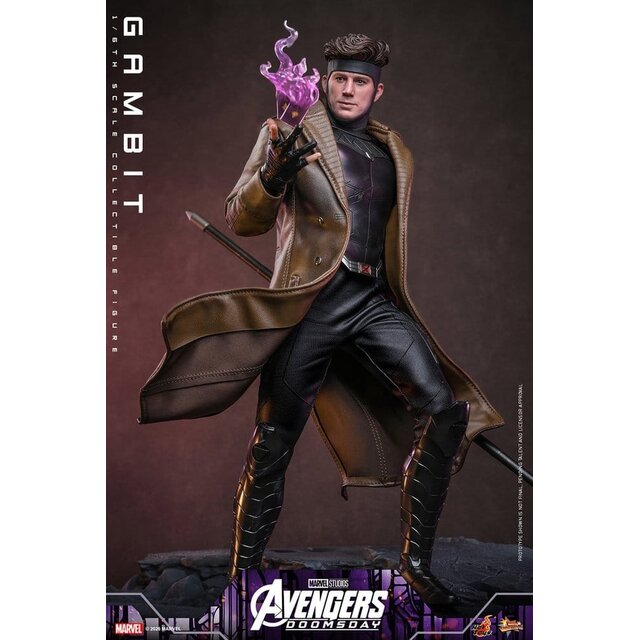 Avengers: Doomsday Movie Masterpiece 1/6 Gambit Action Figure 31cm