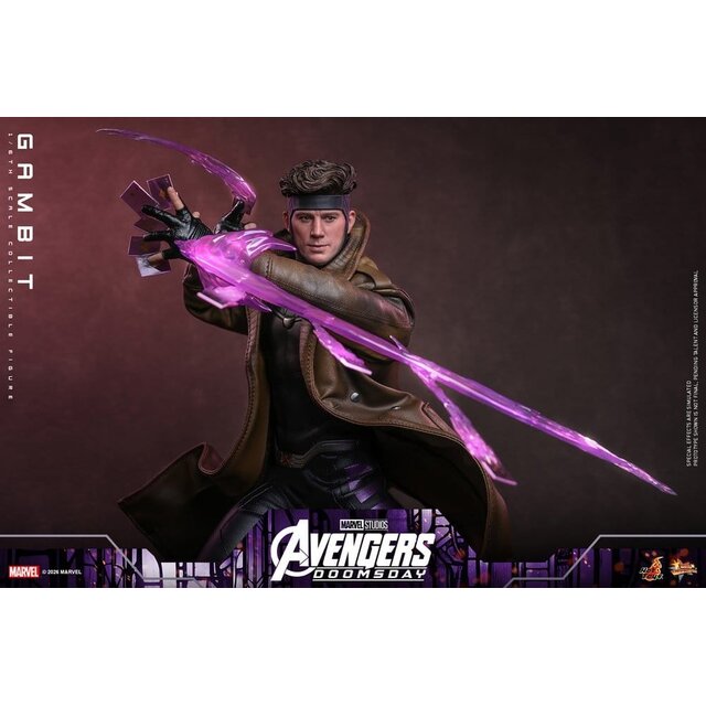 Avengers: Doomsday Movie Masterpiece 1/6 Gambit Action Figure 31cm
