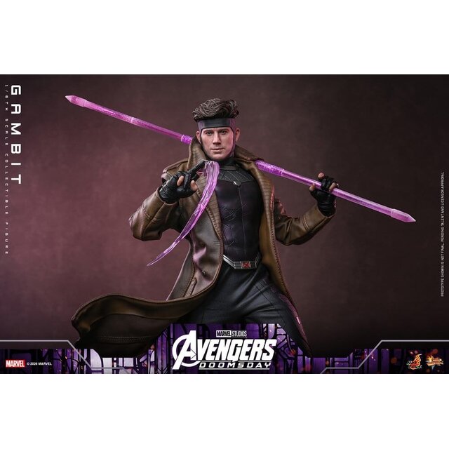 Avengers: Doomsday Movie Masterpiece 1/6 Gambit Action Figure 31cm