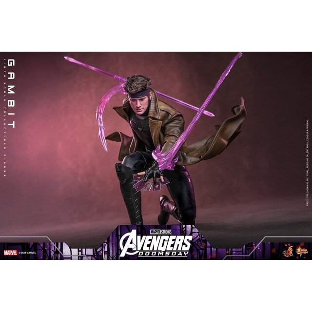 Avengers: Doomsday Movie Masterpiece 1/6 Gambit Action Figure 31cm