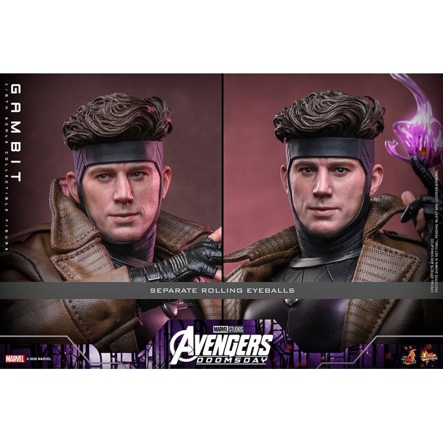 Avengers: Doomsday Movie Masterpiece 1/6 Gambit Action Figure 31cm