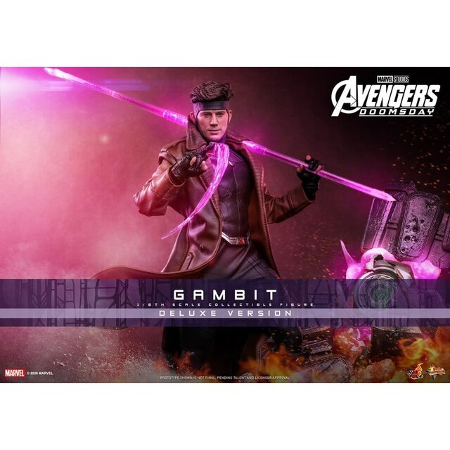 Avengers: Doomsday Movie Masterpiece 1/6 Gambit (Deluxe Version) Action Figure 31cm