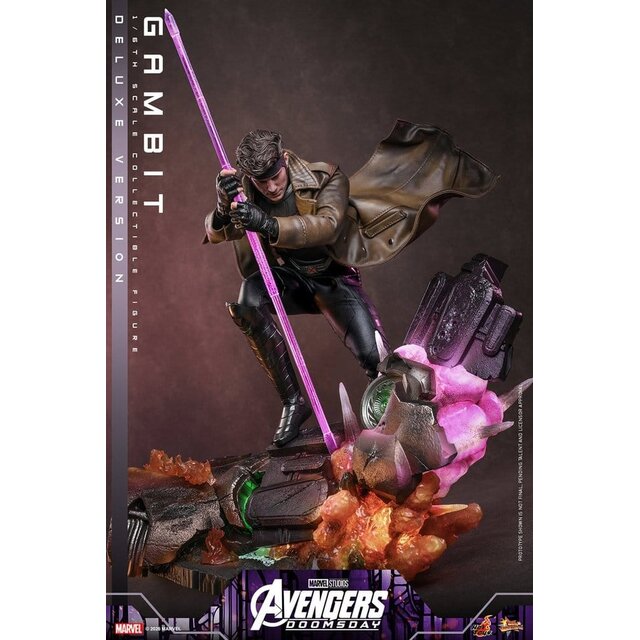 Avengers: Doomsday Movie Masterpiece 1/6 Gambit (Deluxe Version) Action Figure 31cm