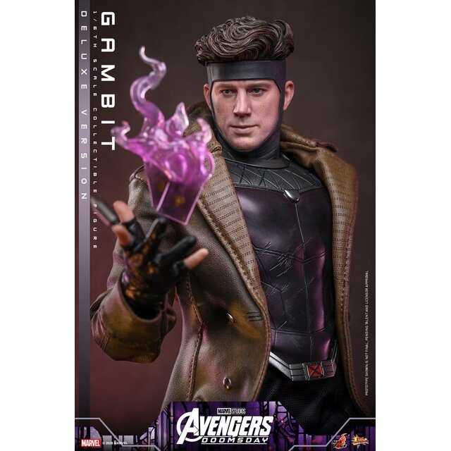 Avengers: Doomsday Movie Masterpiece 1/6 Gambit (Deluxe Version) Action Figure 31cm